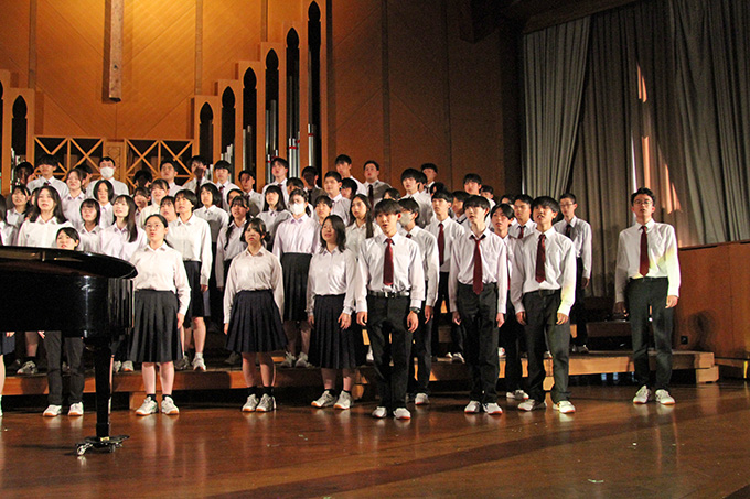 2026フェスティバル一日目⑦「合唱部門（蔵王連合）」 | 敬和学園高等学校